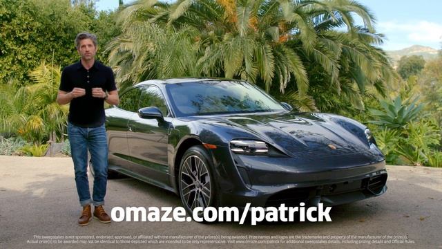 Patrick Dempsey Wants You to Win a Porsche Taycan Turbo // Omaze смотреть онлайн
