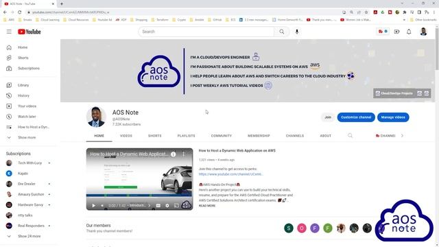 How to Host a Dynamic Web App on AWS with Docker, Amazon ECR, and Amazon ECS смотреть онлайн