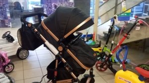 Коляска Lux Mom 2в1 для детей с рождения до 3 лет