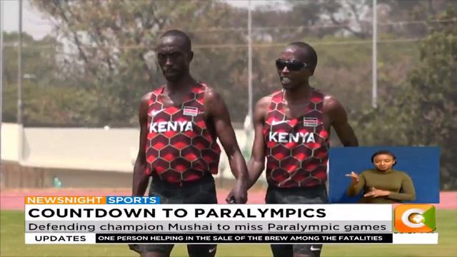 Wilson Bii sets his sights on 5000m title in Tokyo Paralympics смотреть онлайн