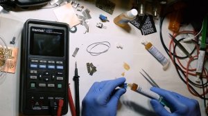 Тест пайки никелевой ленты и окислившейся меди с флюсами Rusflux NRK-373-S, MR-850-S и RF-215-LE