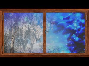 "Белая береза под моим окном" (Красивая зимняя песня)