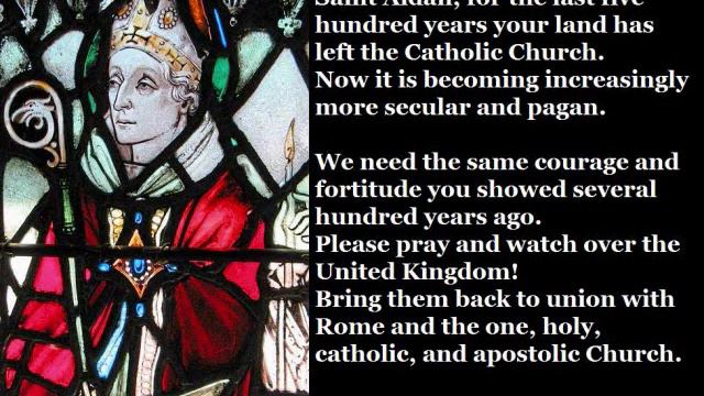 Saint Aidan of Lindisfarne August 31