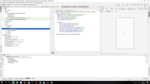 Android Studio (#2) untuk Pemula Membuat asset pdf Menu dan Background смотреть онлайн