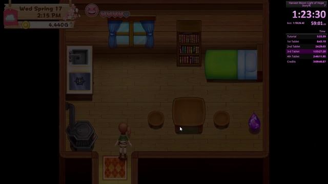 Harvest Moon: Light of Hope - Speedrun (Story%) - 2:46:52 смотреть онлайн