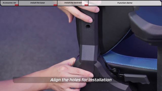 AutoFull M6 Gaming Chair Assembly Guide