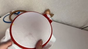 Как запялить канву в разные пяльца. Для начинающих о пяльцах.