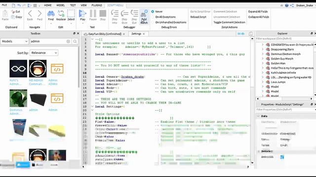 Kendi Roblox oyununda nasıl admin olunur?|RobloxTutorial смотреть онлайн