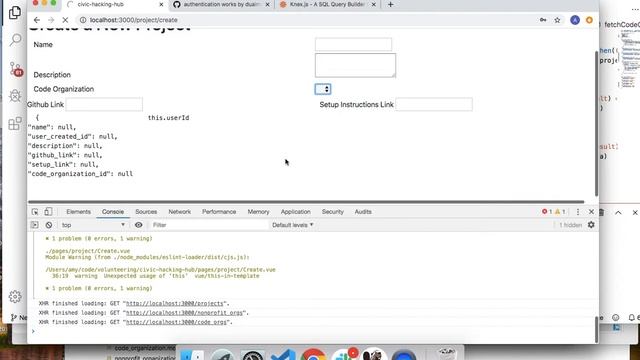 Nuxt Walkthrough 13 - Create Form смотреть онлайн