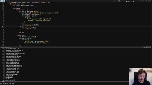 Educational Rust live coding - Building a web app - Part 5 смотреть онлайн