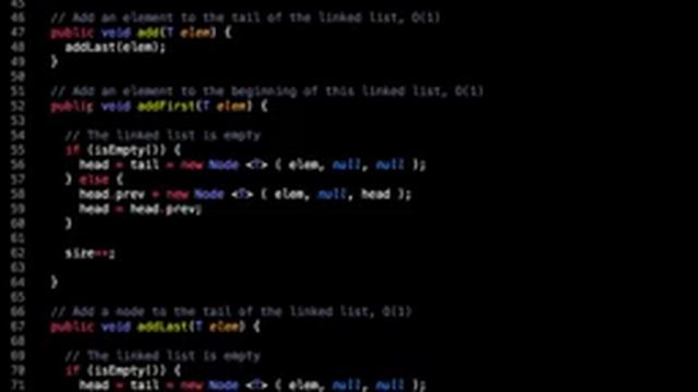 Doubly Linked List Code смотреть онлайн