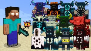 ХЕРОБРИН ПРОТИВ ВАРДЕНОВ МАЙНКРАФТ