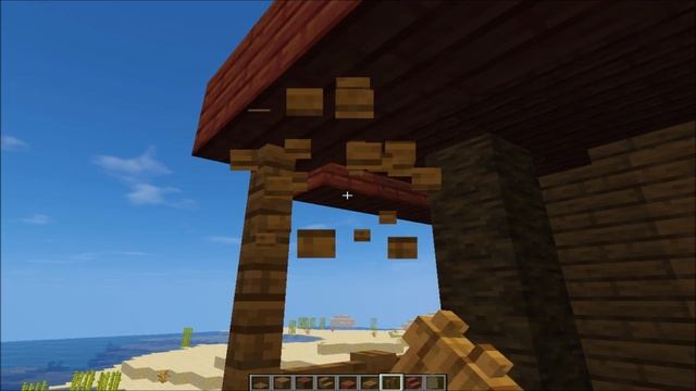 Minecraft Tutorial Как построить ДВУХЭТАЖНЫЙ дом ( Город в Стиле Дикого запада ) # 4 смотреть онлайн