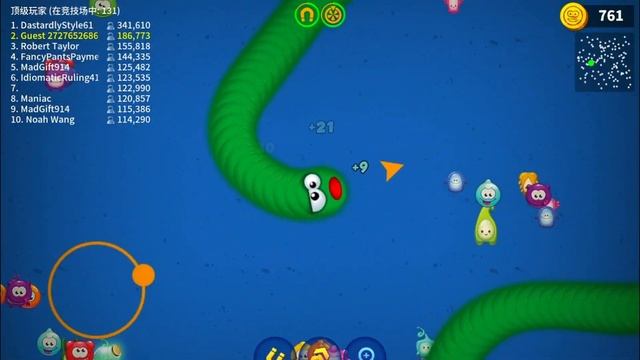 ?I got 517083 points in Worms.Zone - best snake ever#069 смотреть онлайн