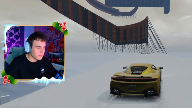 СПОРТКАРЫ И СНЕГ?? ЭТО НЕ ПОМЕХА!! НОВОГОДНИЙ СКИЛЛ-ТЕСТ!! ➤ GTA 5 Online смотреть онлайн