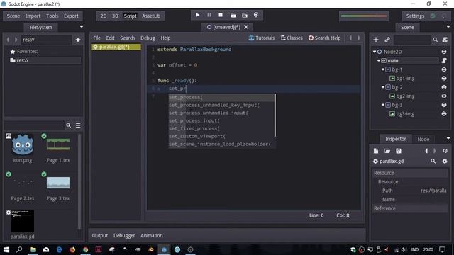 Gravit Designer + Godot Engine | Simple Parallax Scrolling Game Background смотреть онлайн