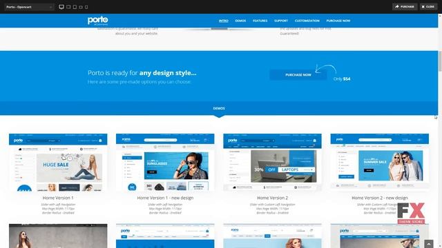 Porto - Ultimate Responsive Opencart Theme Grigor Rafe смотреть онлайн