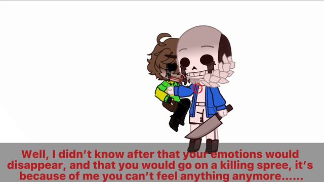 Killer Chara and Killer Sans have a talk смотреть онлайн