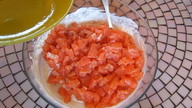 Торт из слабосоленой сёмги, творожного крема и блинов! Новогоднее меню 2020 смотреть онлайн