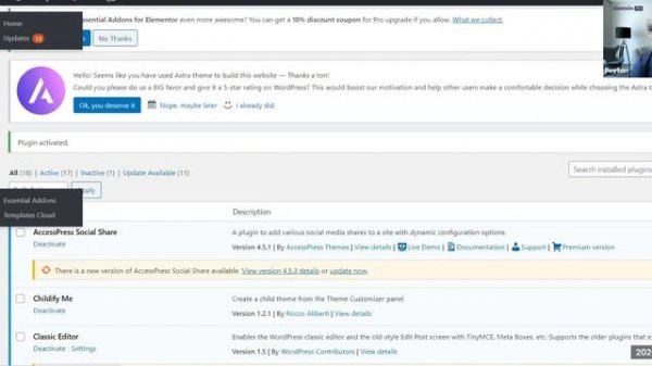 Elementor Addons: Watch Me Installing Essential Addons For Elementor