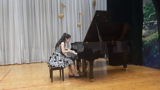 Ахмедова Тумарис 12 лет. Теодор Остен, Ручеёк, оп. 118, 6. смотреть онлайн