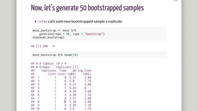 Chapter 7: Regression with Bootstrapping for Intuition about Standard Error смотреть онлайн