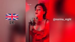 Blooody Mary Lady Gaga Covers On All Languages New Compilation | Wednesday Dance Song #wednesday