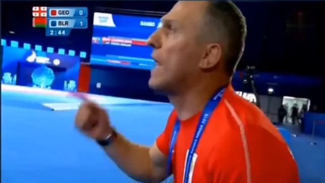 Европейские игры 2019 по самбо финал 68кг Миндиа Лилуашвили(Грузия) - Александр Кокша(Беларусь) смотреть онлайн