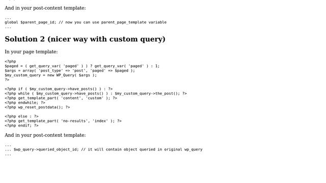 Wordpress: Getting page ID inside loop (4 Solutions!!) смотреть онлайн