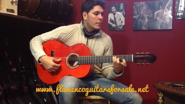 Hnos. Sanchis López 1 F. Extra 2014 (Cypress) flamenco guitar for sale смотреть онлайн