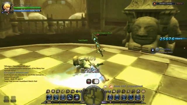 Dragon Nest SEA - Level 50 Sneak Peak; Ancient Library Walkthrough смотреть онлайн
