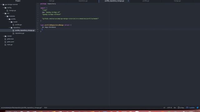 Tutorial CRUD. Golang & MongoDB #3 смотреть онлайн