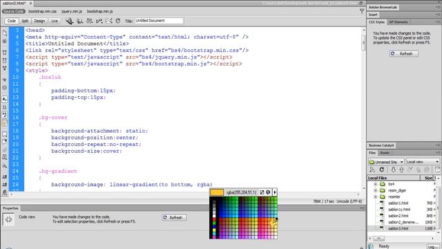 WEB TASARIM - Ders 7 - Bootstrap 4 başlık resmi gradient renk kaplama смотреть онлайн
