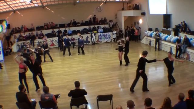 12.11.16 ОБГ J&J Star 1/4 заход 3 танец 3 смотреть онлайн