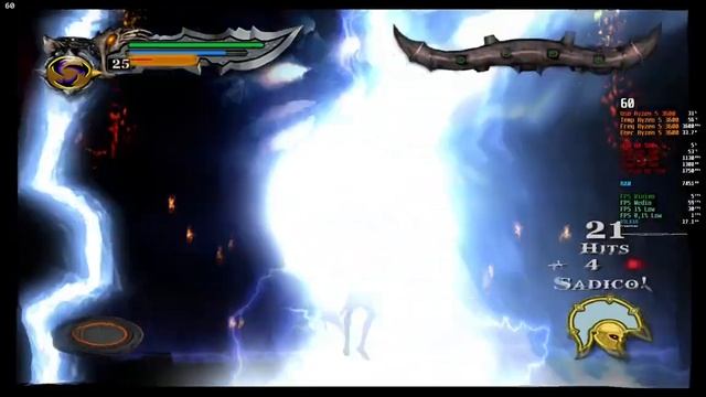 06# God Of War RPCS3 + Lossless Scaling Ryzen 5 3600 + RX 580 2048SP смотреть онлайн