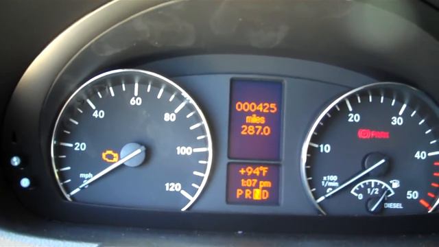 Sprinter van warning light comes on in your Mercedes Benz cargo bus or passenger wagon смотреть онлайн