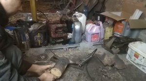 Удаление катализатора ВАЗ 2109-2112/Замена шпилек катализатора