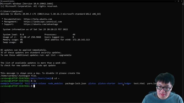 Solana Smart Contract Dev Environment Setup + Some Consle Solana Commands смотреть онлайн