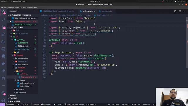 Fullstack Code Challenge com Relay, Parte 26: Debug e teste direto no schema смотреть онлайн