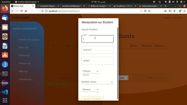 SGDR (SPRING BOOT & REACTJS) смотреть онлайн