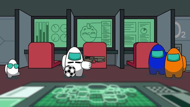 AMONG US, but Detective Gonan Ep 6 l Among Us Animation смотреть онлайн