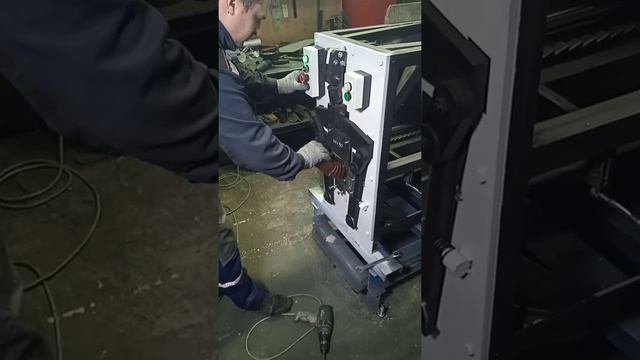 Автоматический станок для гофроколена АСГ-165 (прямоуголная труба 60/90 смотреть онлайн