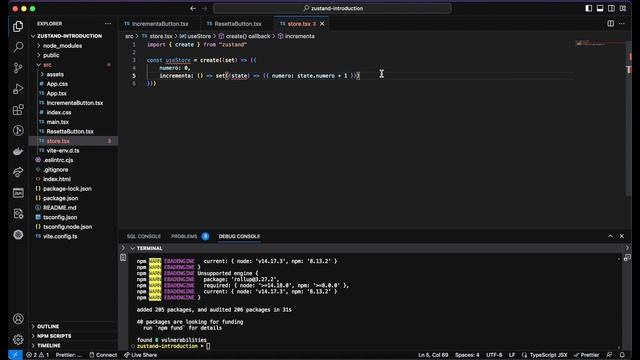 react || 030 || introduzione a zustand смотреть онлайн