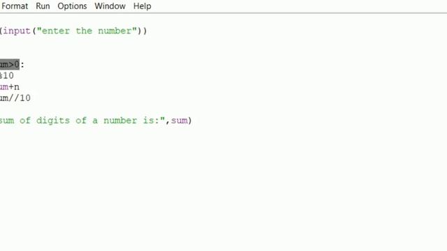 PYTHON PROGRAM TO CALCULATE THE SUM OF DIGITS OF A NUMBER......FULL EXPLANATION IN HINDI...!!!! смотреть онлайн