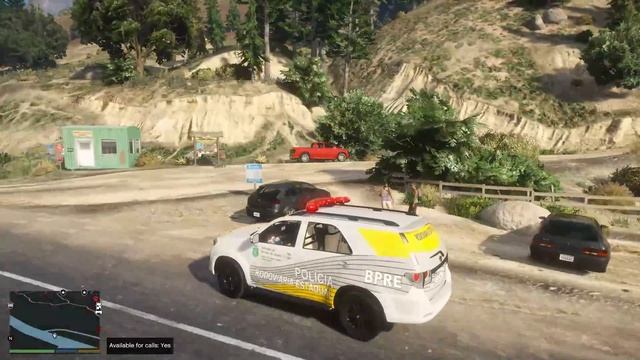 PMCE RODOVIARIA ESTADUAL ? GTA V POLICIA смотреть онлайн