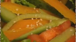 Кунжутное  масло. Сделайте свой  салат Японским.