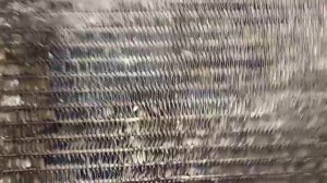 Как и чем  выравнять соты радиатора .