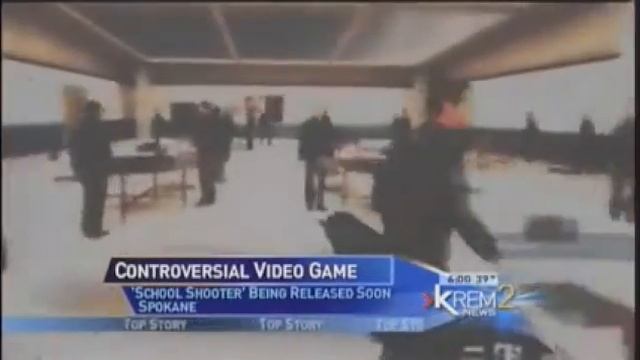 Parents, school officials terrified by school shooter video game смотреть онлайн