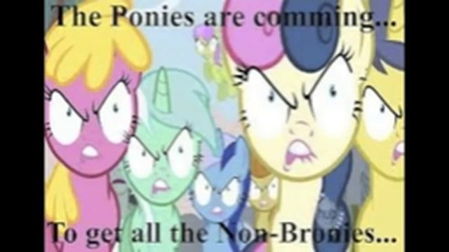 Thunder Blue Brony Rage