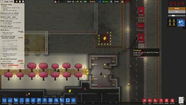 THIS PRISON IS FIRE! - Prison Architect Psych Ward Gameplay - 10 - Let's Play смотреть онлайн